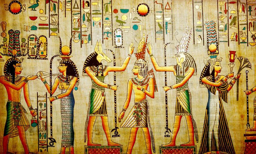 古埃及装饰壁画