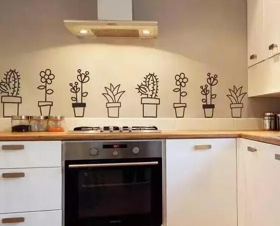 厨房墙绘